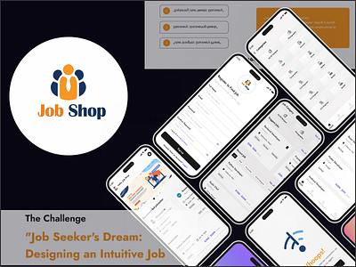 Job Portal | Shop Mobile App UI Design design figma job portal job shop mobileapp ui uiux ux