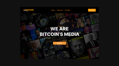 Bitcoin Magazine deisgn desktop mobile ui ux webdesign