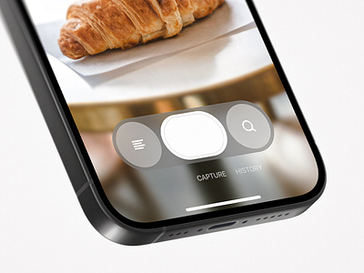 Scanner / Search UI app camera food ios iphone mobile mockups product product design scanner search visual search