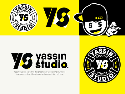 Yassin Studio branding graphic graphic design logo ui web