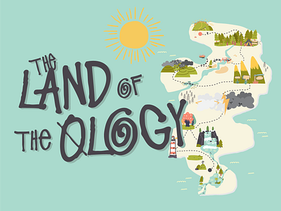 The Land of The Ology design for kids