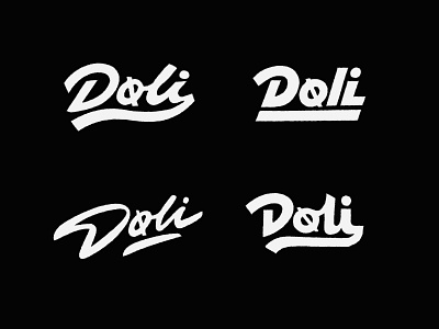 Doli authentic bar branding calligraphy custom doli flow handlettering hemsedal homie identity lettering logo norway process script snowboarding type unique urban