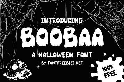 BooBaa: The New Free Halloween Font for Your Creative Projects! free font download