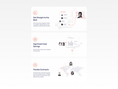 Clean UI Talent Acquisition Website clean ui figma ui web design web development website design