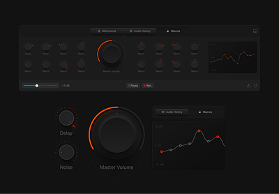 Audio plugin interface audio audio plugin daw eq filter interface knobs macros music plugin sound vst
