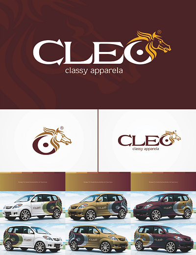 Developing Valuable Brand of CLEO CLASSY APPARELA 2013 branding design graphic design logo typography