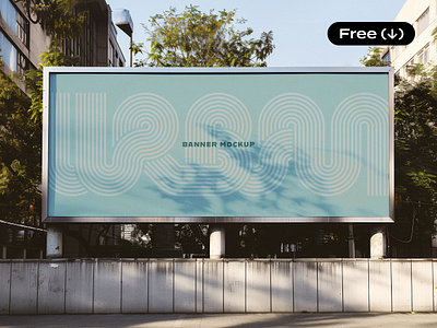 Rectangular Urban Banner Mockup advertising advertising mockup banner billboard city download free freebie mockup outdoor outdoor mockup pixelbuddha poster poster mockup psd signboard street template urban urban mockup