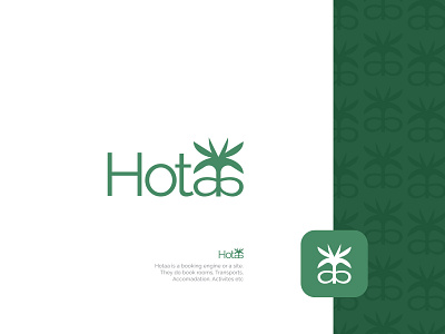 Hotaa - Maldives Hotel Booking Agency branding graphic design logo