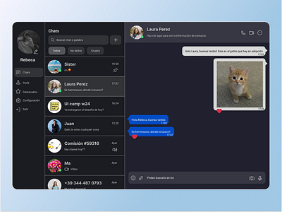 Direct messaging chat service design club ui ui camp ui camp w24 ui design uxui