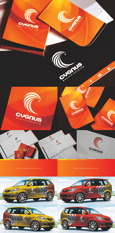 Developing Valuable Brand of CYGNUS ENVIRO HOLDING 2005 branding design graphic design logo typography