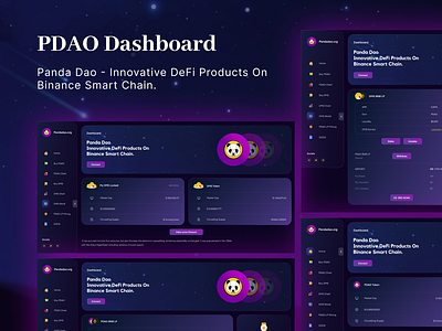 PDAO Dashboard 3d adobe photoshop binance branding dashboard design defi products design graphic design insitech logo motion graphics muhammad projects nft pdao dashboard pitch deck ui uiux vector web design website dashboards