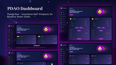 PDAO Dashboard 3d adobe photoshop binance branding dashboard design defi products design graphic design insitech logo motion graphics muhammad projects nft pdao dashboard pitch deck ui uiux vector web design website dashboards