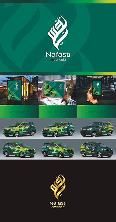 Developing Valuable Brand of NAFASTI INDONESIA 2020 branding design graphic design logo typography