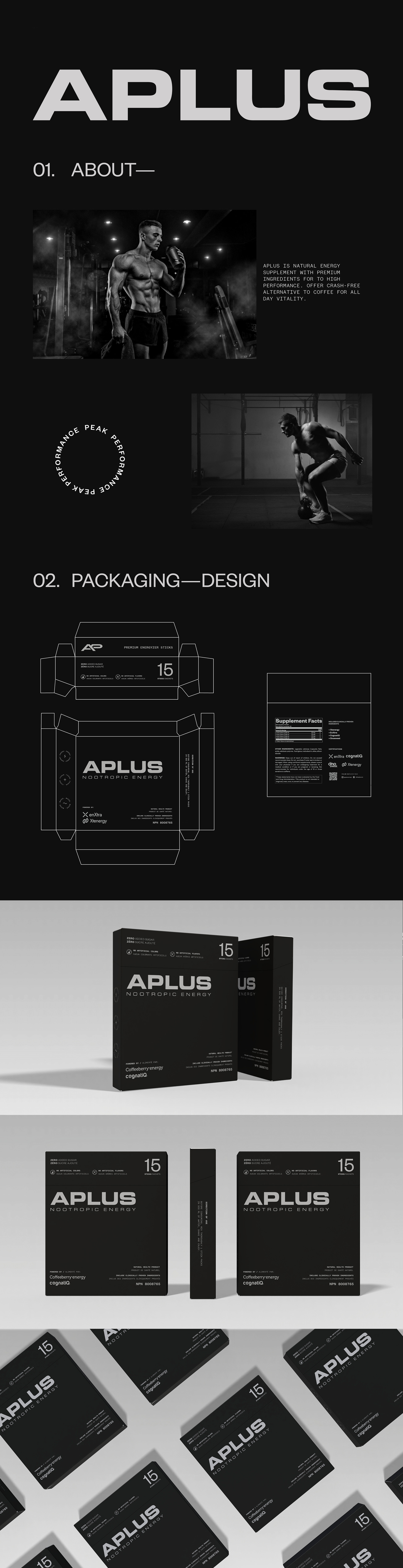 APLUS. Packaging Design branding graphic design minimalist logo packaging visual identity