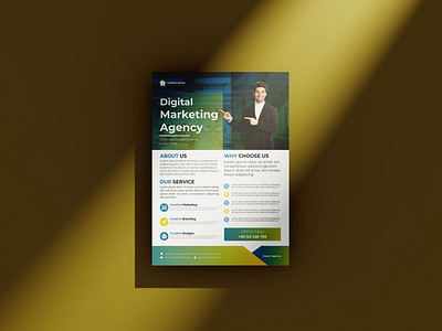 Corporate Business Flyer Design Template marketing flyer