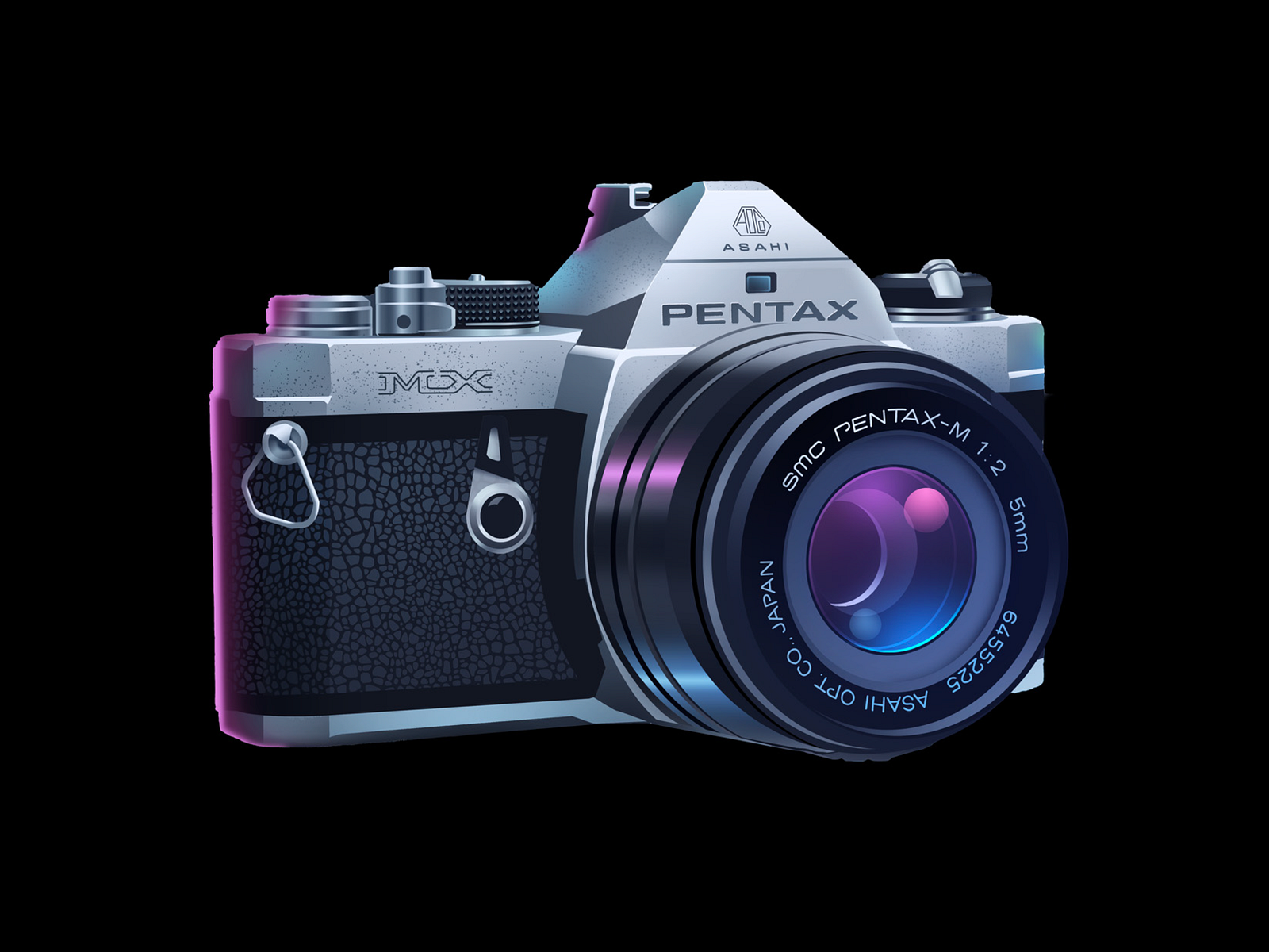 Pentax by Romain Trystram on Dribbble