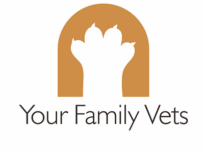 YourFamily Vets” Logo Concept Description branding design graphic design illustration logo logo design