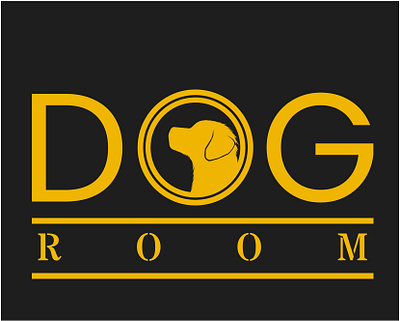 DogRoom LOGO branding design graphic design illustration logo typography ui vector