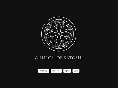 Church of Satoshi branding figma graphic design illustration logo mobile uiux web webdesign