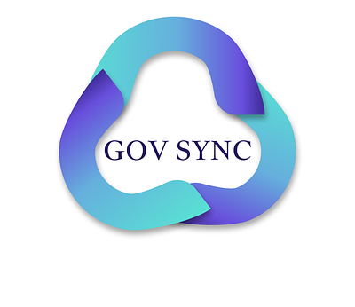 Logo Design for the Website (Gov Sync) 3d ai animation branding figma graphic design logo logo design trending ui uiux