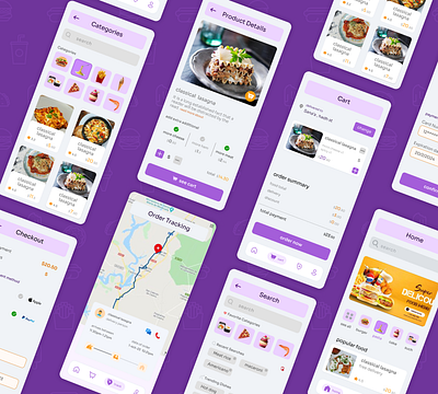 Food Delivery App ui