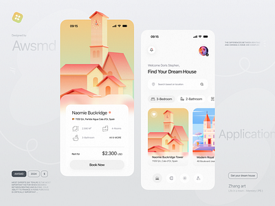 Rental Booking Service airbnb apartments app app design architecture booking app broker home booking ios mobile app mobile application online booking property real estate real estate agency real estate mobile app realestate rental startup ui ux
