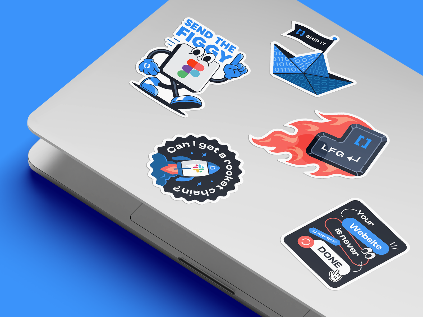 Example of Custom Corporate Stickers