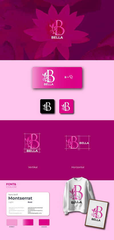 professional logo design company logo business logo - BELLA