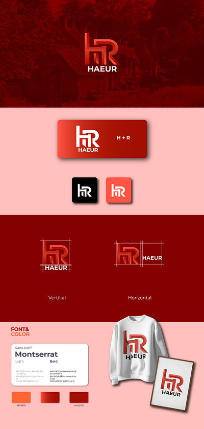 company logo design business logo design - HAEUR