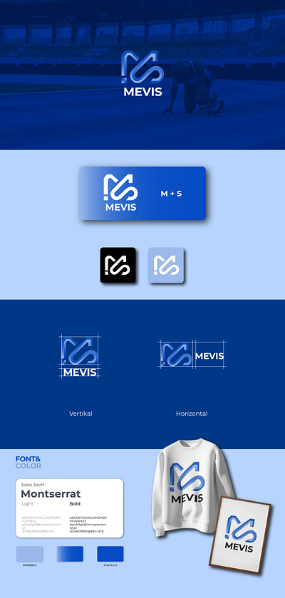 professional logo design company logo business logo - MEVIS