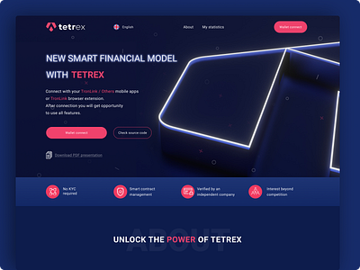 Tetrex blockchain cryptoassets cryptoinvestments dappdesign decentralizedplatform fintechdesign smartcontracts tron