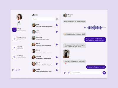 Direct messaging service design club ui camp ui camp w24