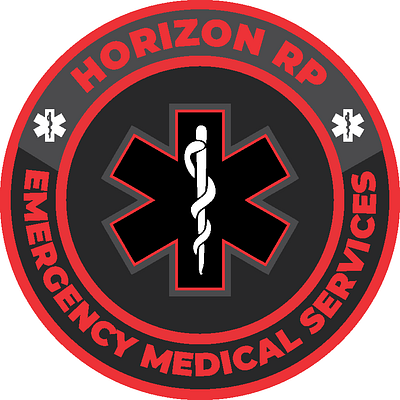 Horizon RP EMS logo ( GTA FiveM ) ems fivem graphic design gta logo