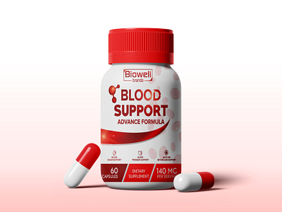 Blood Support Advance Formula Medicine Label Design blood suppliment business label ideas design a product label design labels design product label design supplement label designing a product label label design label design for products label design ideas label designing label ideas labels for supplement bottles nevoedreams nevoegraphics product label layout sharifalhasan sharifalhasanmonshi sharifmonshi2511