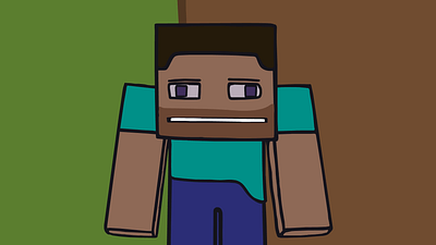 Minecraft In A Nutshell Animation animation block craft diamond dirt game game art grass minecraft motion graphics video game