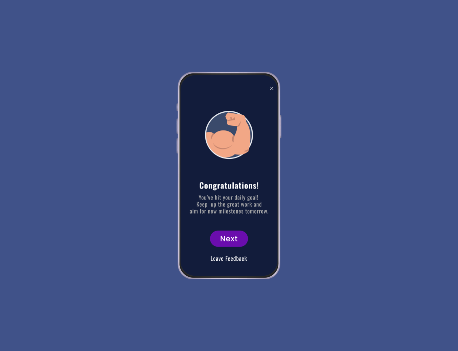 Celebration screen - UX Motion motion design motion graphics ui ux ux motion