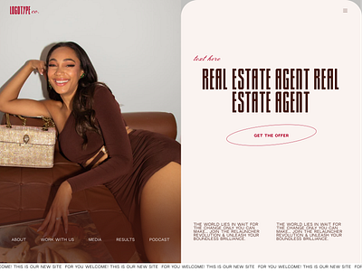 Brandi Marhsall. Real Estate. Redesign concept! Badass analysis concept design landingpage real estate realtor uiuxdesign webdesign website