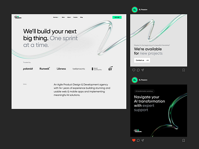 EL Passion - Key Visuals 3d animation brand brand templates branding dark design graphic design instagram key visual landing page light logo marketing motion graphics social media ui ux visual identity website