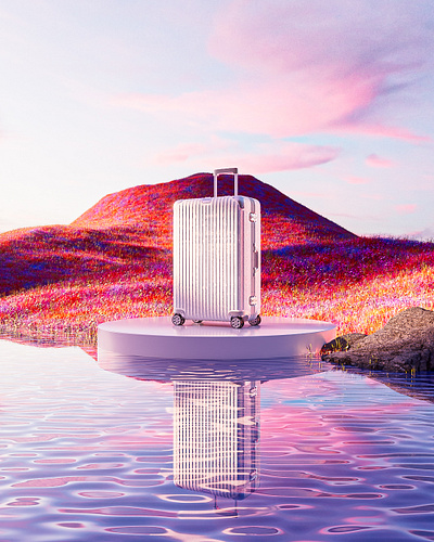 RIMOWA: High-Quality Luggage, Suitcases & Bags 3d branding cinema4d design motion graphics