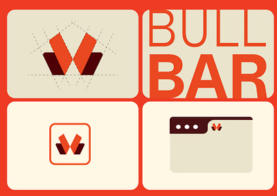 Bull Bar-Brand Identity Design abstract mark brand brand identity design brand mark branding graphic design logo logodesign