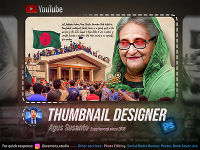 Thumbnail Design - Bangladesh design graphic design manipulation photo editing photoshop thumbnail youtube thumbnail