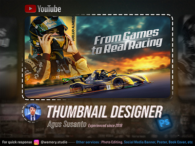 Thumbnail Design - Amazon Cover Video design graphic design manipulation photo editing photoshop thumbnail youtube thumbnail