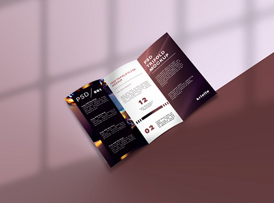 Free Trifold Mockup brand download free graphic design mockup photoshop