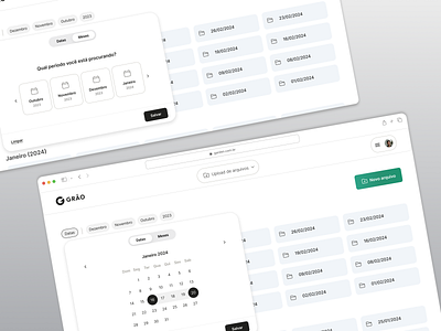 ⭐️ CALENDER - BACKOFFICE ⭐️ backoffice calender data date ui ux