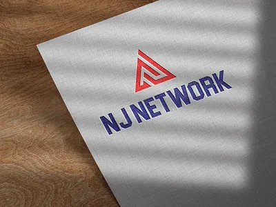 NJ NETWORK LOGO DESIGN BY SHUVOZIT 3d animation branding graphic design internet logo j later logo later logo logo logo design motion graphics n later logo network logo nj logo ui