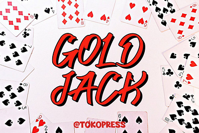 Gold Jack- Handwriting font branding cartoon font children design display font font graphic design handwritting movie font poster social media font youtube