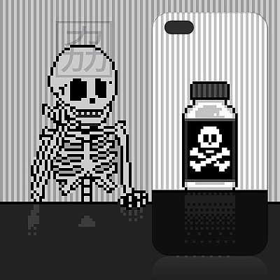 poison！ illustration pixel