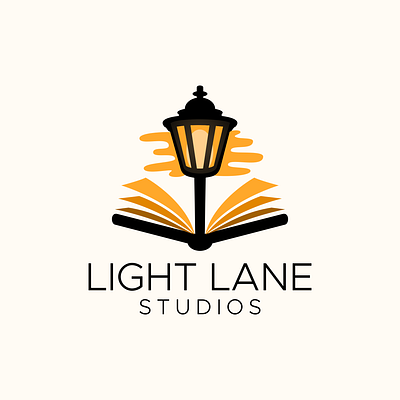 Logo Design for Light Lane Studios brand identity branding commission design freelance work graphic design logo logo design logo design branding logo designer storytelling vector