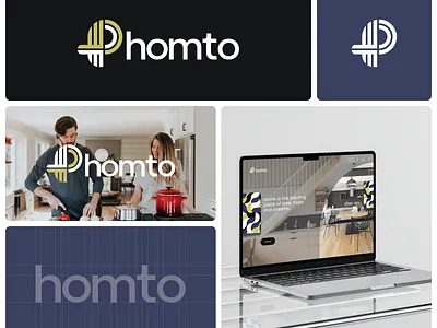 homto real estate - branding brand identity branding designer graphic design home logo letters p logo logo design p reail estate reail estate logo real estate agency real estate agent real estate brand identity real estate branding real estate business