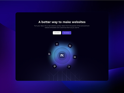 CTA Banner for Website Builder Platform branding cta ui ux vector website